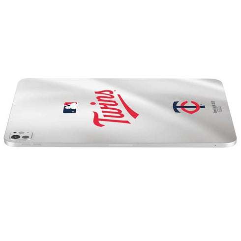 MLB Minnesota Twins Home Jersey iPad Pro 13in M4 (2024) Skin