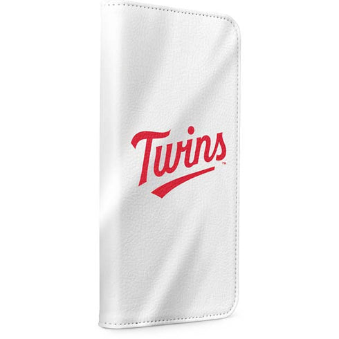 MLB Minnesota Twins Home Jersey iPhone 15 Pro Folio Case