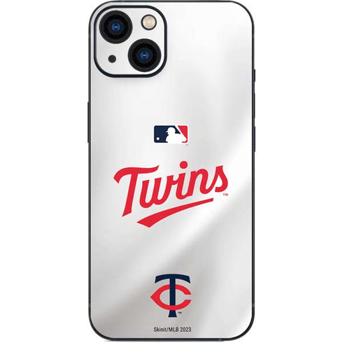 MLB Minnesota Twins Home Jersey iPhone 15 Skin