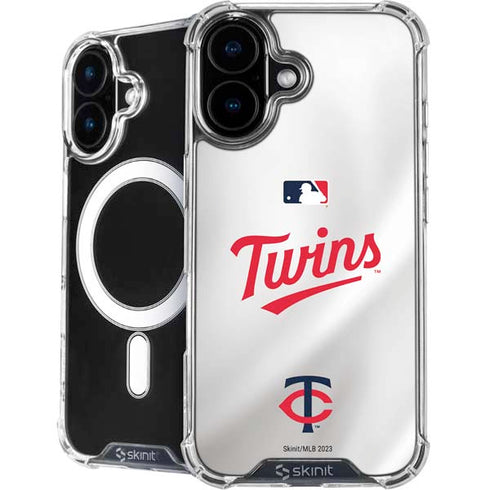 MLB Minnesota Twins Home Jersey iPhone 16 MagSafe Case