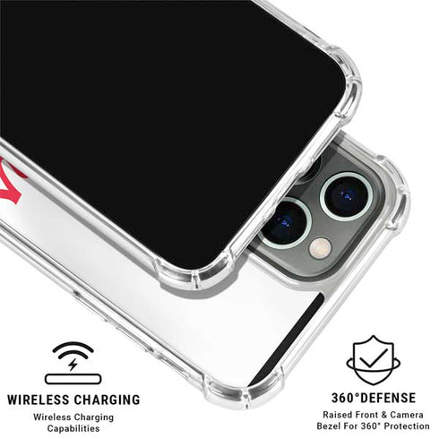 MLB Minnesota Twins Home Jersey iPhone 16 Pro Clear Case