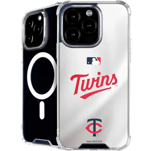 MLB Minnesota Twins Home Jersey iPhone 16 Pro Max MagSafe Case