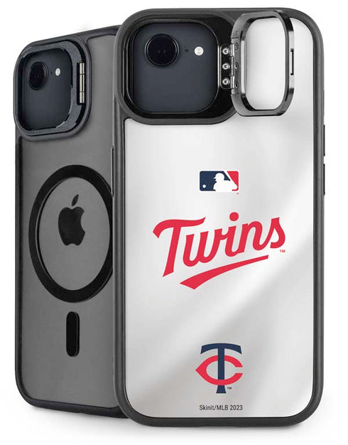 MLB Minnesota Twins Home Jersey iPhone 16e Kickstand Case