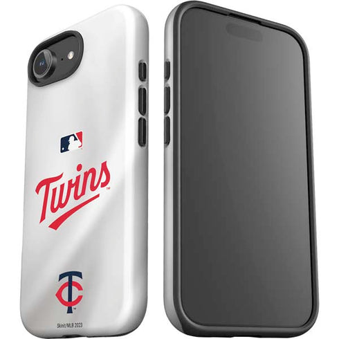 MLB Minnesota Twins Home Jersey iPhone 16e Impact Case