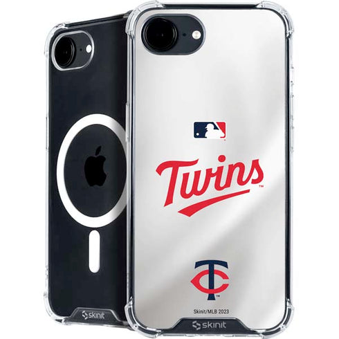 MLB Minnesota Twins Home Jersey iPhone 16e MagSafe Case