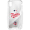 MLB Minnesota Twins Home Jersey iPhone XS Clear Case