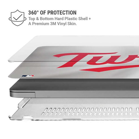 MLB Minnesota Twins Home Jersey MacBook Pro 14in (2021-24) Case plus Skin