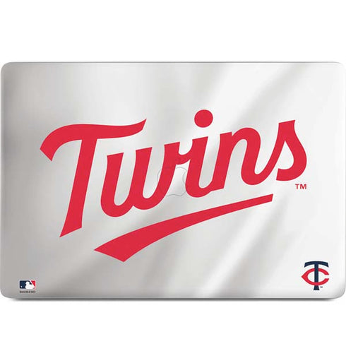 MLB Minnesota Twins Home Jersey MacBook Skins