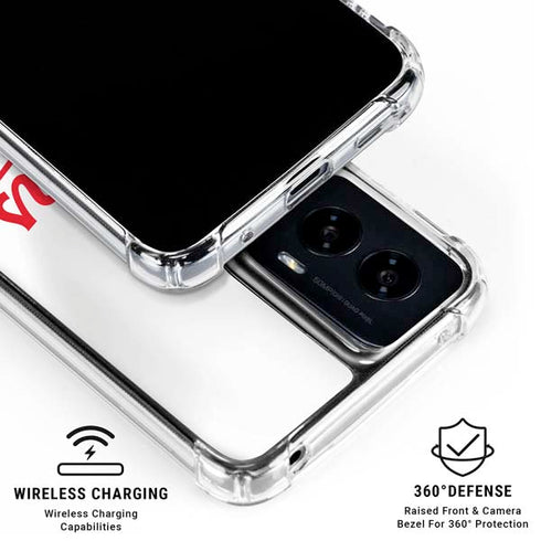 MLB Minnesota Twins Home Jersey Moto G Power 5G (2024) Clear Case