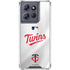 MLB Minnesota Twins Home Jersey Moto G Power 5G (2025) Clear Case