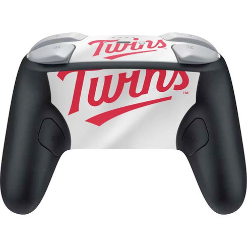MLB Minnesota Twins Home Jersey Nintendo Switch 2 (2025) Pro Controller Skin
