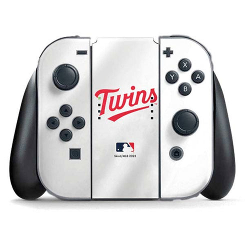 MLB Minnesota Twins Home Jersey Nintendo Skins