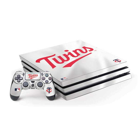 MLB Minnesota Twins Home Jersey PlayStation PS4 Skins