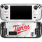 MLB Minnesota Twins Home Jersey Steam Deck Handheld Gaming Computer OLED Skin