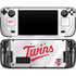 MLB Minnesota Twins Home Jersey Steam Deck Handheld Gaming Computer OLED Skin