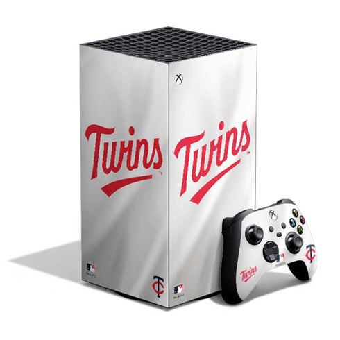 MLB Minnesota Twins Home Jersey XBox Series X Digital Edition Bundle Skin