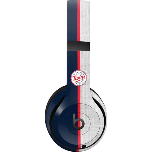 MLB Minnesota Twins Split Beats Studio Pro Wireless Headphones Skin