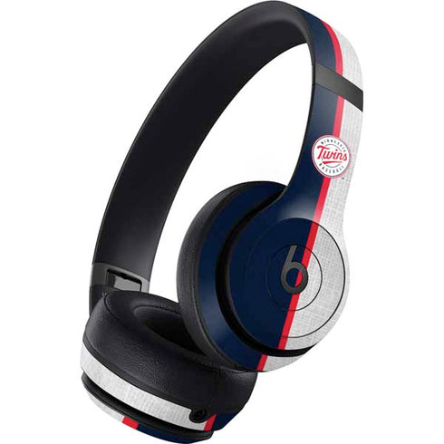 MLB Minnesota Twins Split Beats Studio Pro Wireless Headphones Skin
