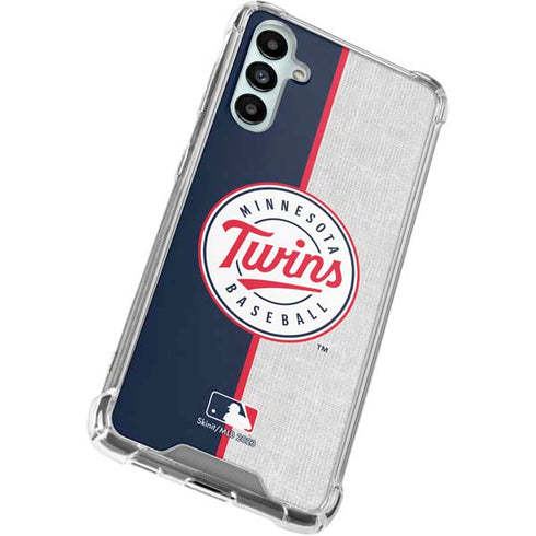 MLB Minnesota Twins Split Gabb Phone 4 Clear Case