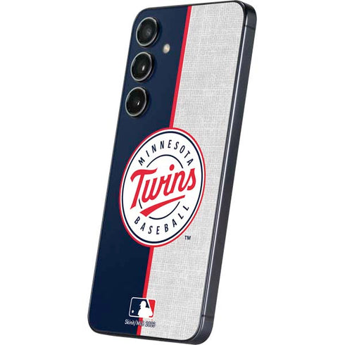 MLB Minnesota Twins Split Galaxy A16 5G Skin