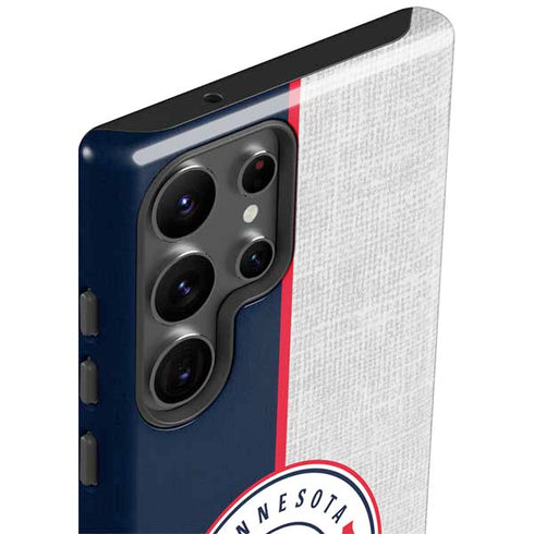 MLB Minnesota Twins Split Galaxy S23 Ultra Pro Case