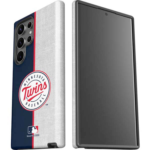 MLB Minnesota Twins Split Galaxy S23 Ultra Pro Case