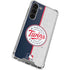 MLB Minnesota Twins Split Galaxy S24 FE Clear Case