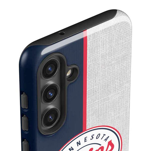 MLB Minnesota Twins Split Galaxy S25 Impact Case