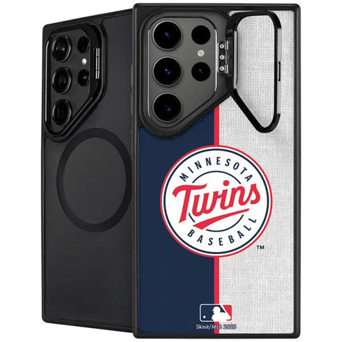 MLB Minnesota Twins Split Galaxy S25 Ultra Kickstand Case