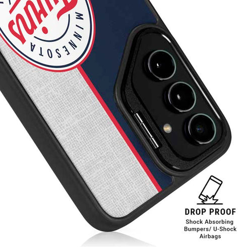 MLB Minnesota Twins Split Galaxy S25 Ultra Kickstand Case