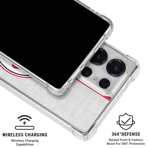 MLB Minnesota Twins Split Galaxy S26 Ultra Clear Case