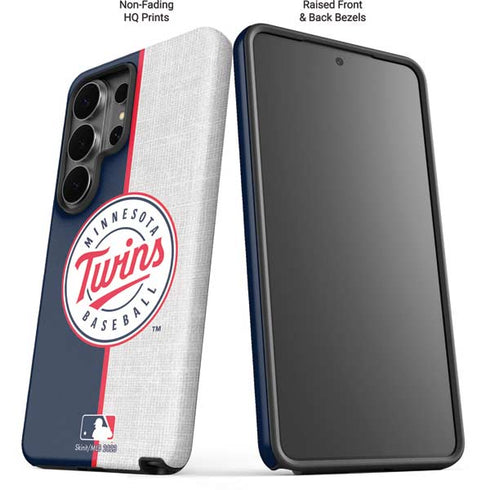 MLB Minnesota Twins Split Galaxy S26 Ultra Impact Case