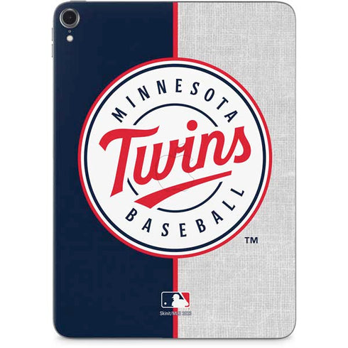MLB Minnesota Twins Split Apple iPad Pro Skin