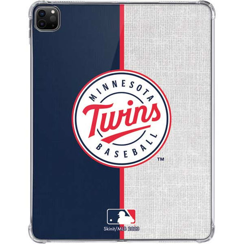 MLB Minnesota Twins Split iPad Pro 11in (2024) Clear Case