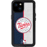 MLB Minnesota Twins Split iPhone 15 Plus Waterproof Case