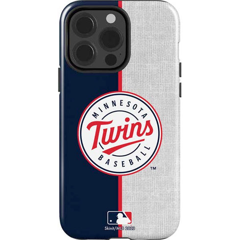 MLB Minnesota Twins Split iPhone 15 Pro Impact Case