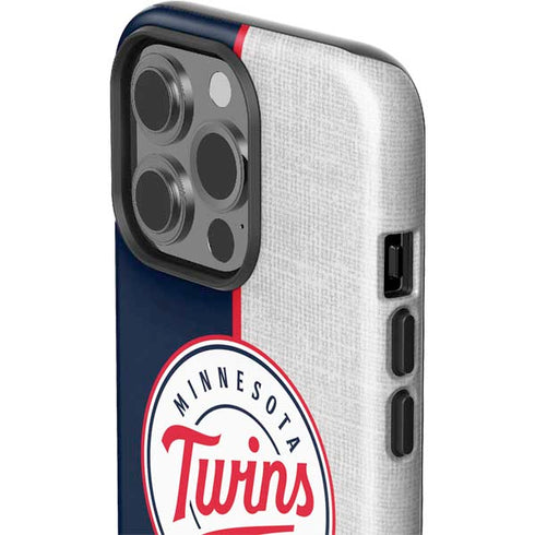 MLB Minnesota Twins Split iPhone 15 Pro Impact Case