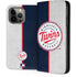 MLB Minnesota Twins Split iPhone 15 Pro Max Folio Case