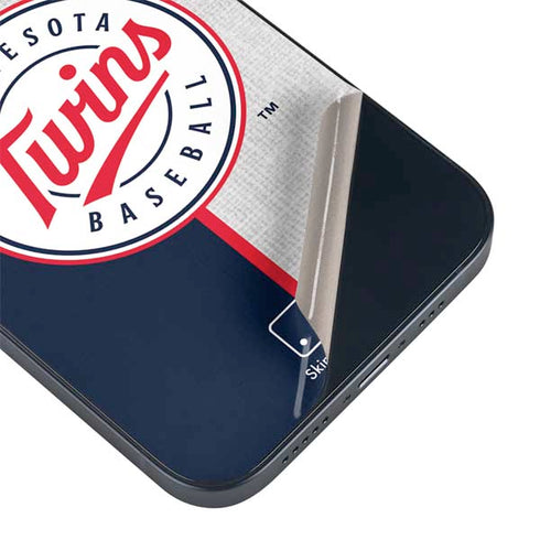MLB Minnesota Twins Split iPhone 15 Skin