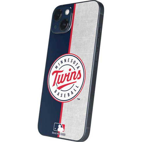MLB Minnesota Twins Split iPhone 15 Skin