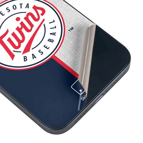 MLB Minnesota Twins Split iPhone 15 Skin