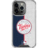 MLB Minnesota Twins Split iPhone 16 Pro Max Clear Case
