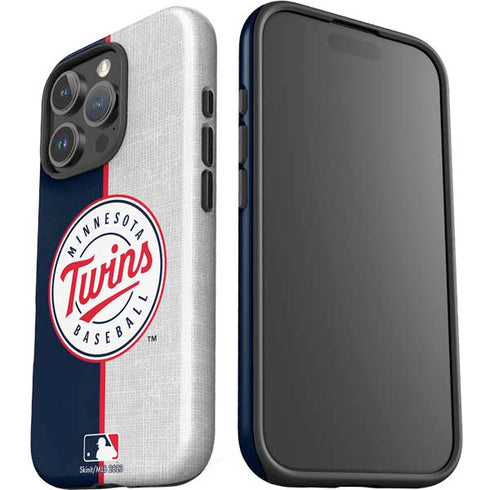MLB Minnesota Twins Split iPhone 16 Pro Max Impact Case
