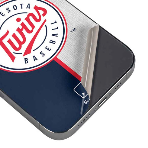 MLB Minnesota Twins Split iPhone 16e Skin