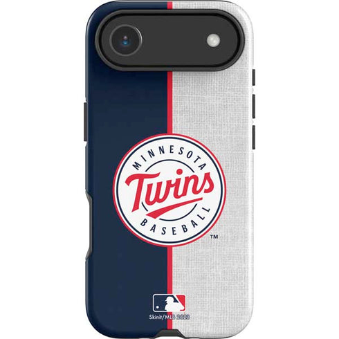 MLB Minnesota Twins Split iPhone 17 Air Impact Case