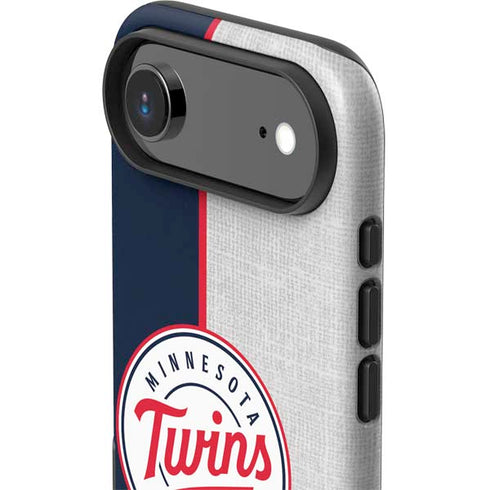 MLB Minnesota Twins Split iPhone 17 Air Impact Case