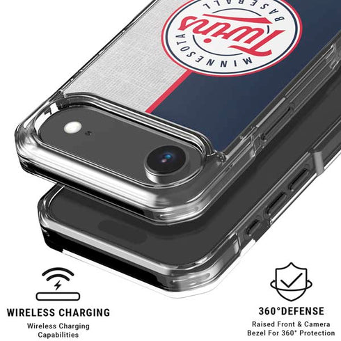 MLB Minnesota Twins Split iPhone 17 Air MagSafe Case