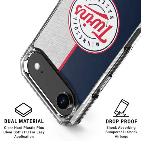 MLB Minnesota Twins Split iPhone 17 Air MagSafe Case