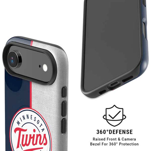 MLB Minnesota Twins Split iPhone 17 Air Magsafe Impact Case
