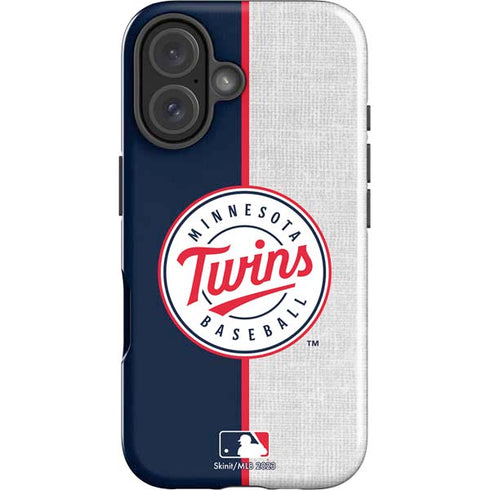 MLB Minnesota Twins Split iPhone 17 Impact Case